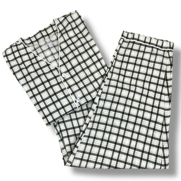 Haband Other - Men's Haband Checkered Pajama Set Shirt and Bottoms Size XL Lightweight